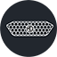 Front Grill With Surroundings Chrome Accent - MG Hector